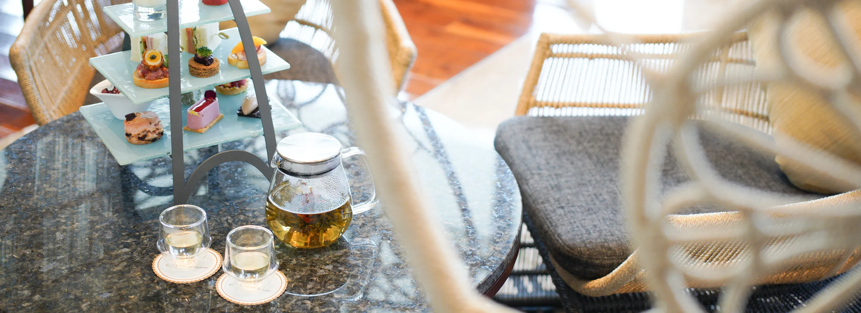 Savor an Elegant Afternoon Tea and Evening Bar Experience